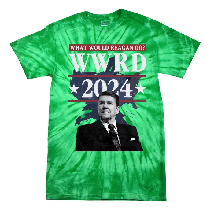 Ronald Reagan Wwrd 2024 Tie-Dye T-Shirt