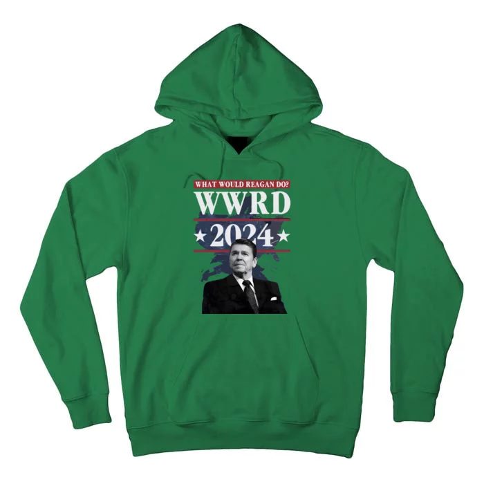 Ronald Reagan Wwrd 2024 Tall Hoodie