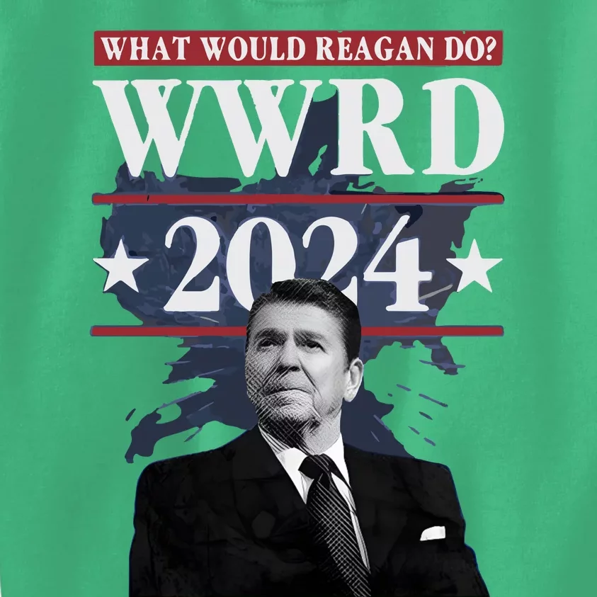 Ronald Reagan Wwrd 2024 Kids Sweatshirt