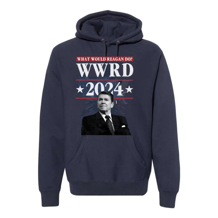 Ronald Reagan Wwrd 2024 Premium Hoodie