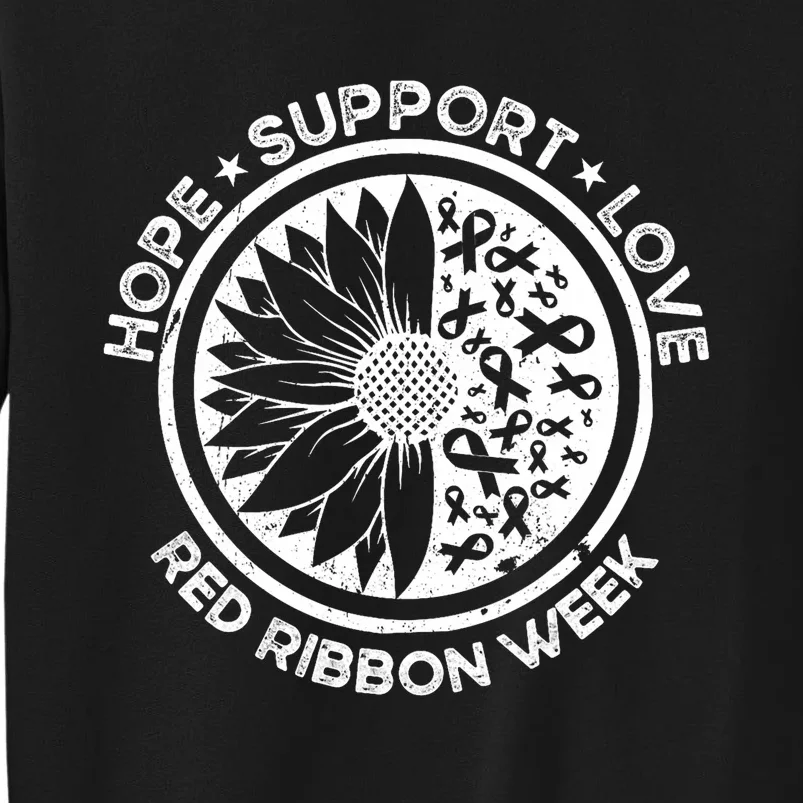 Red Ribbon Week Tall Sweatshirt