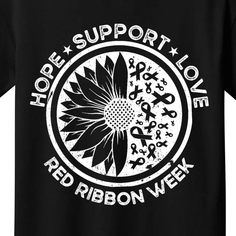 Red Ribbon Week Kids T-Shirt