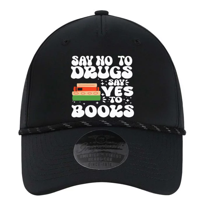 Red Ribbon Week Say No To Drugs Say Yes To Books Learning Performance The Dyno Cap