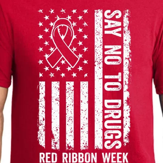 Red Ribbon Week  We Wear Red Ribbon Week Awareness Pajama Set