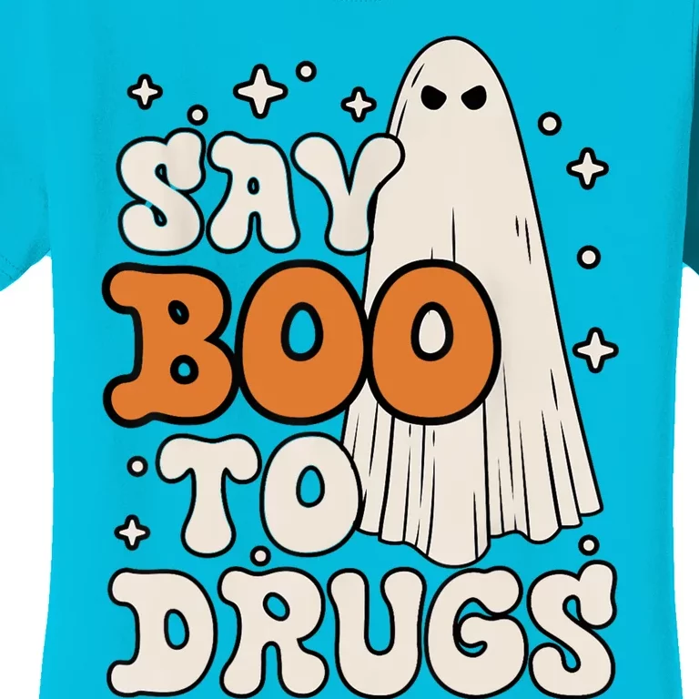 Red Ribbon Week Say Boo To Drugs Women's T-Shirt