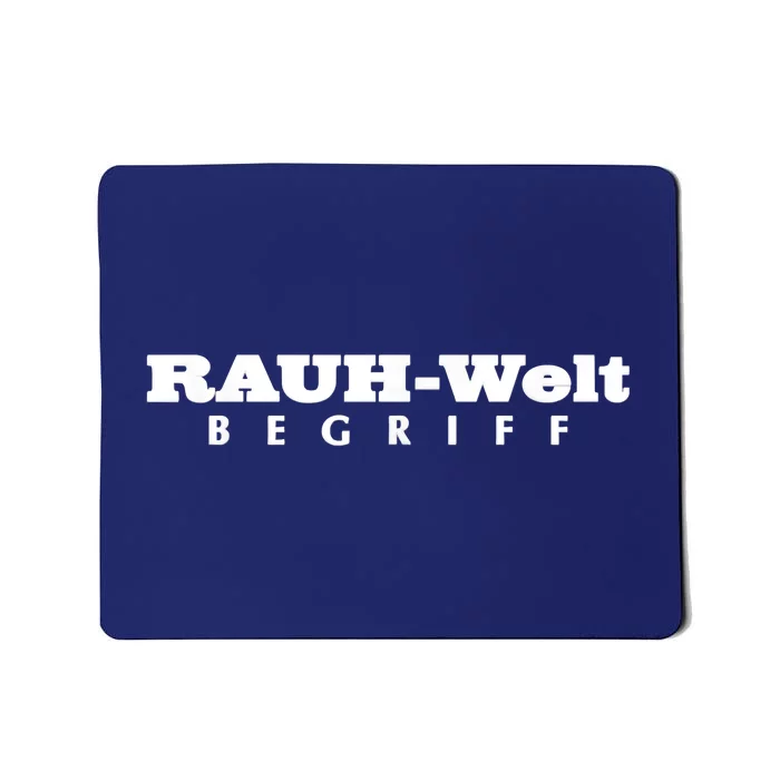 RWB Rauh Welt Begriff Fan, I Love Cars Mousepad