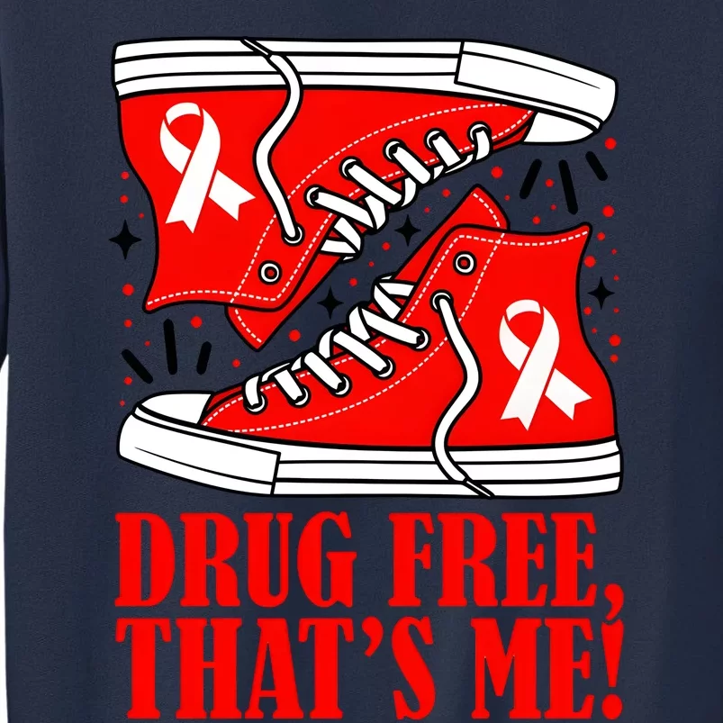 Red Ribbon Week Say No To Drugs Drugs Free Anti Drugs Sweatshirt