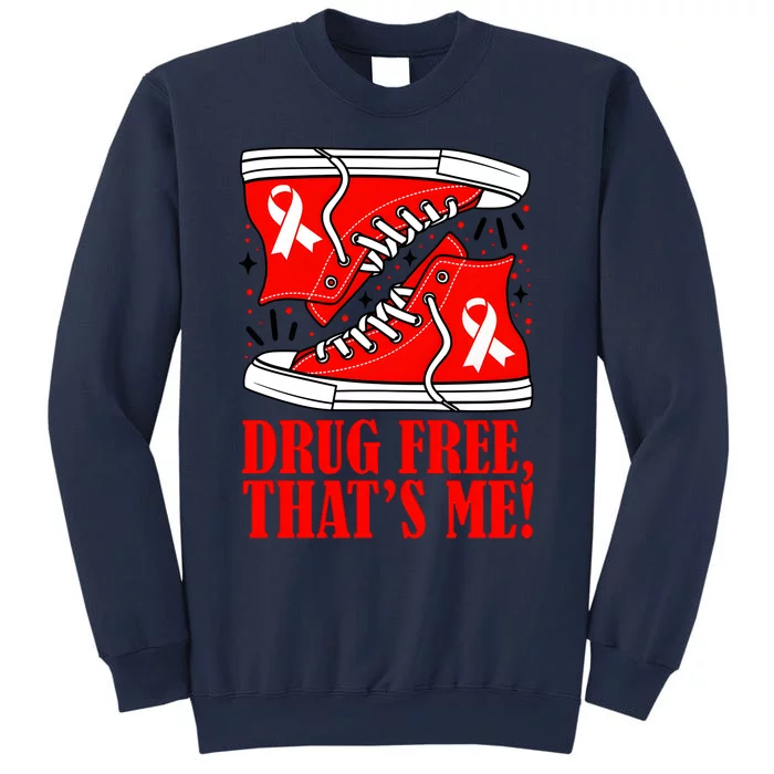 Red Ribbon Week Say No To Drugs Drugs Free Anti Drugs Sweatshirt