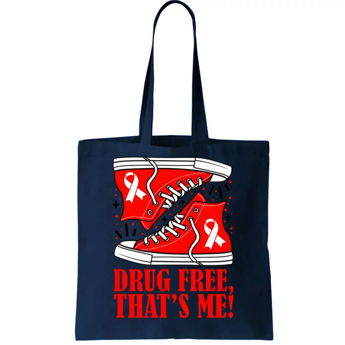 Red Ribbon Week Say No To Drugs Drugs Free Anti Drugs Tote Bag