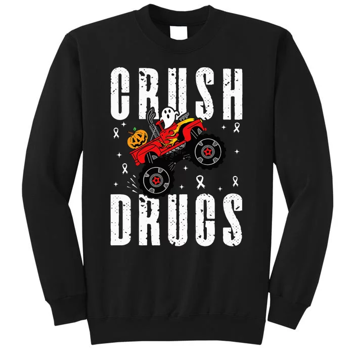 Red Ribbon Week Awareness Halloween Sweatshirt