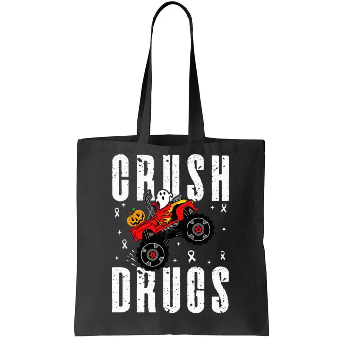 Red Ribbon Week Awareness Halloween Tote Bag