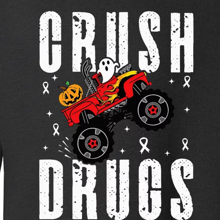 Red Ribbon Week Awareness Halloween Toddler Sweatshirt