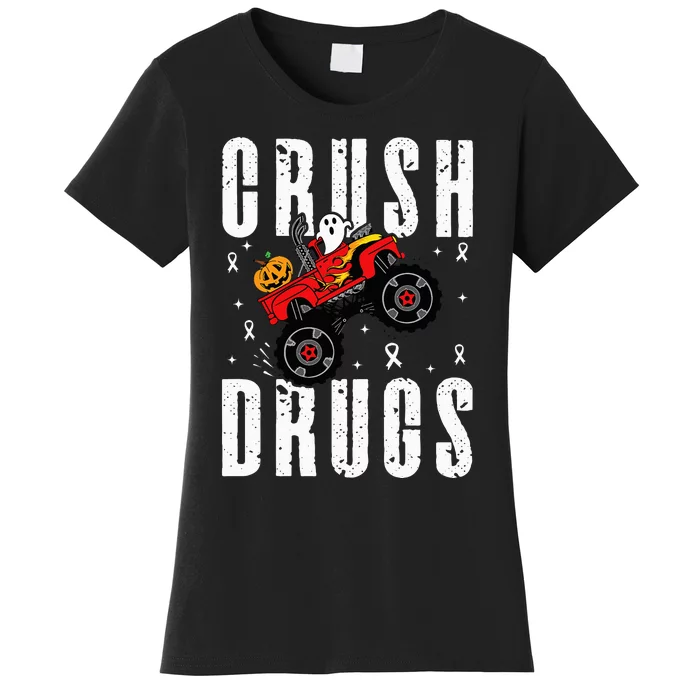 Red Ribbon Week Awareness Halloween Women's T-Shirt