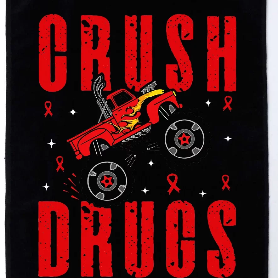 Red Ribbon Week Awareness Halloween Platinum Collection Golf Towel