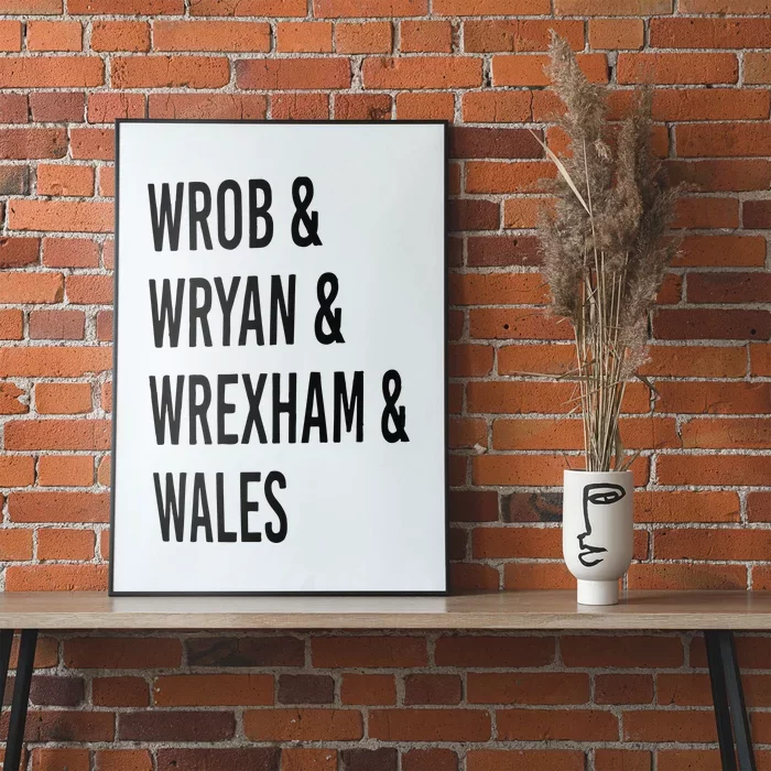 Rob Ryan Wrexham Wales Rob And Ryan Poster