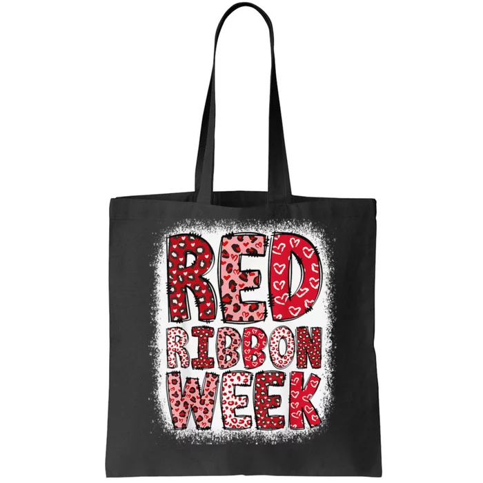 Red Ribbon Week Gift Tote Bag