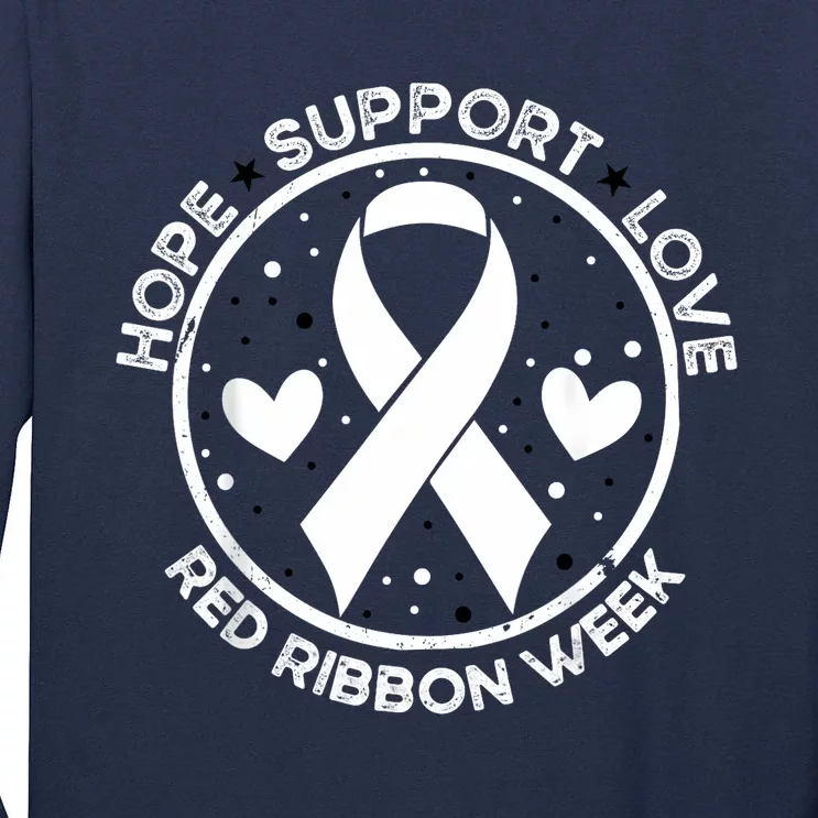 Red Ribbon Week Tall Long Sleeve T-Shirt