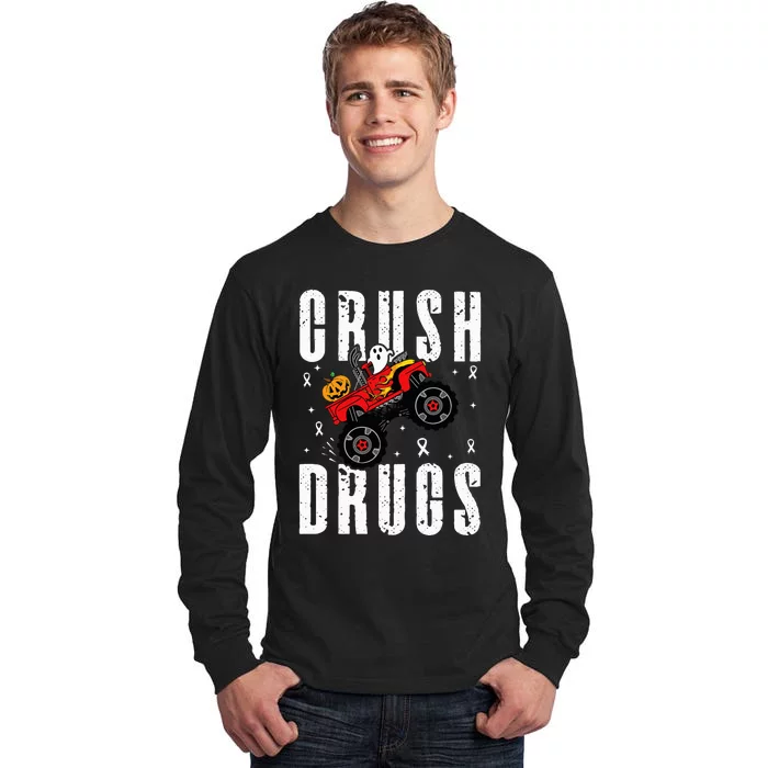 Red Ribbon Week Awareness Halloween Tall Long Sleeve T-Shirt