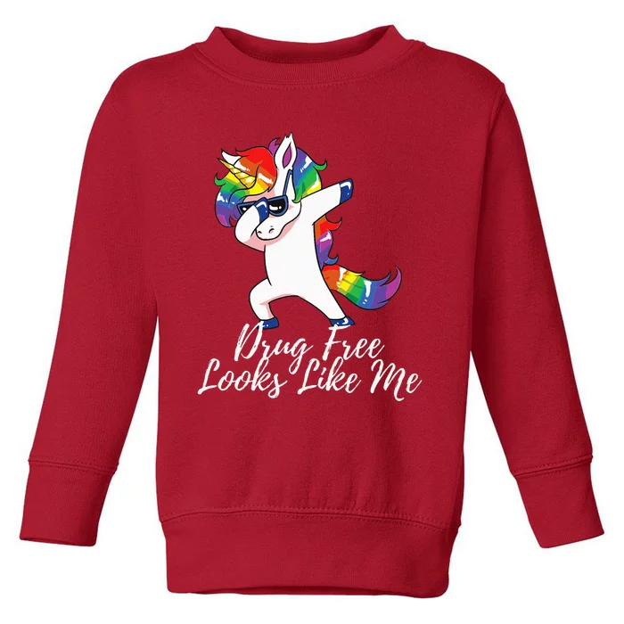 Red Ribbon Week Drug Free Looks Like This Toddler Sweatshirt