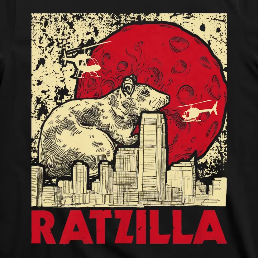 Ratzilla Rat Whisperer Rodent Lover Rat Lover T-Shirt