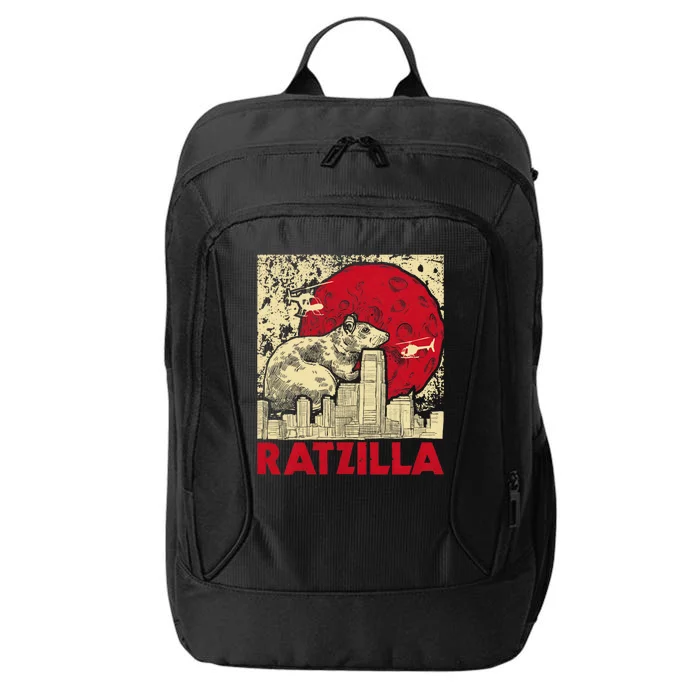 Ratzilla Rat Whisperer Rodent Lover Rat Lover City Backpack