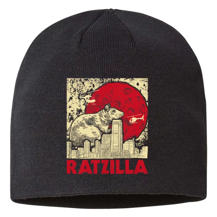 Ratzilla Rat Whisperer Rodent Lover Rat Lover 8 1/2in Sustainable Knit Beanie