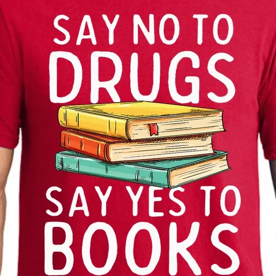 Red Ribbon Week Awareness Say No To Drugs Say Yes To Books Pajama Set