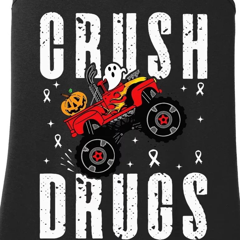 Red Ribbon Week Awareness Halloween Ladies Essential Tank