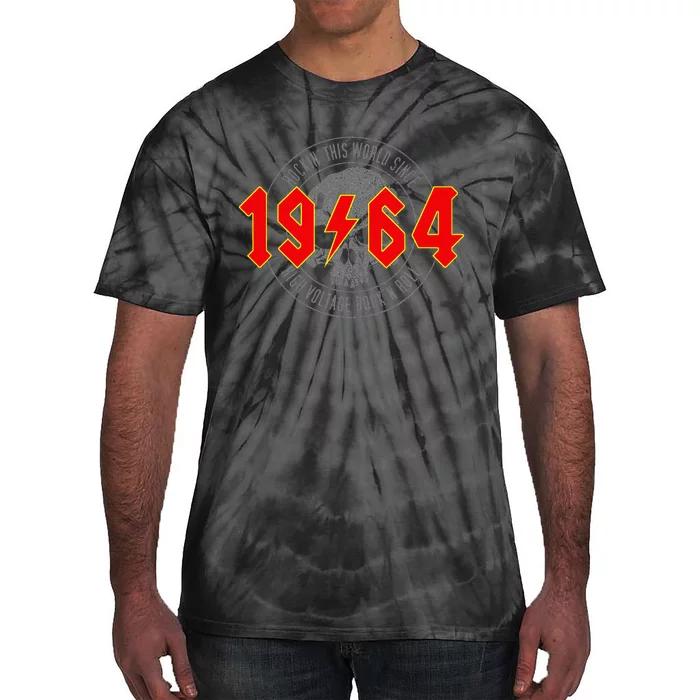 Rockin Since 1964 Classic Rock 1964 Birthday Tie-Dye T-Shirt