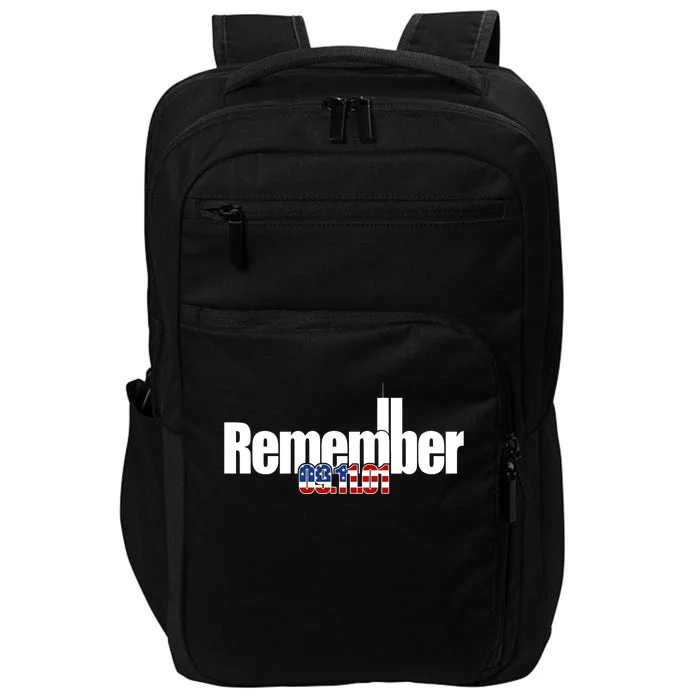 Remember September 11th 09.11.01 Impact Tech Backpack