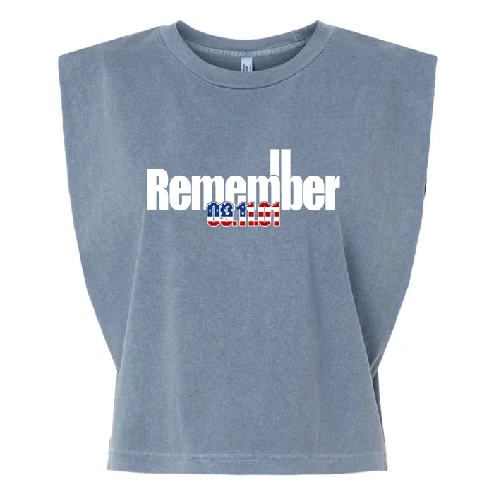 Remember September 11th 09.11.01 Garment-Dyed Women's Muscle Tee