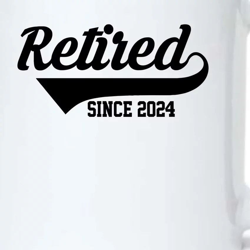 Retired Since 2024 Retirement Gift Black Color Changing Mug