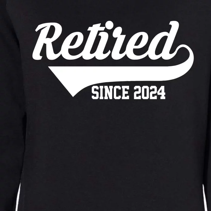 Retired Since 2024 Retirement Gift Womens California Wash Sweatshirt