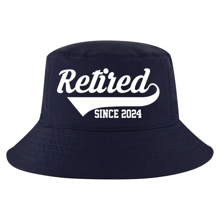 Retired Since 2024 Retirement Gift Cool Comfort Performance Bucket Hat