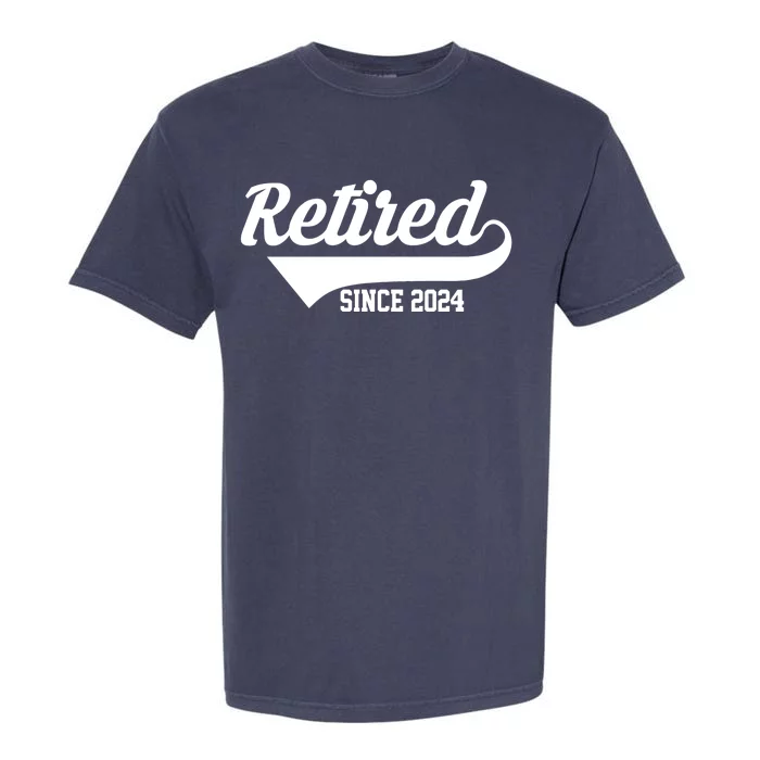 Retired Since 2024 Retirement Gift Garment-Dyed Heavyweight T-Shirt