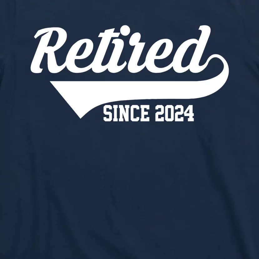 Retired Since 2024 Retirement Gift T-Shirt