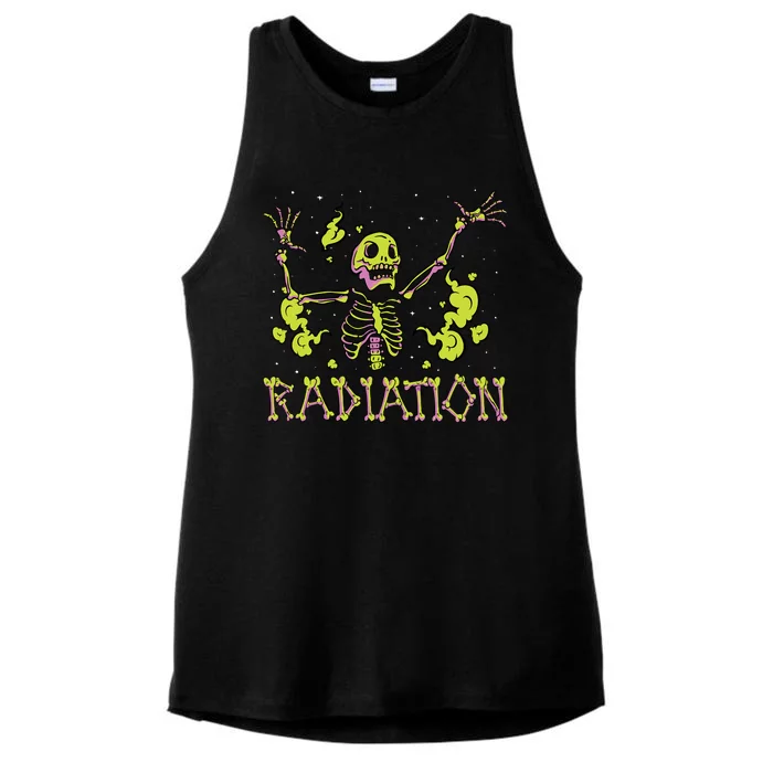 Radiation Skeleton Ladies Tri-Blend Wicking Tank