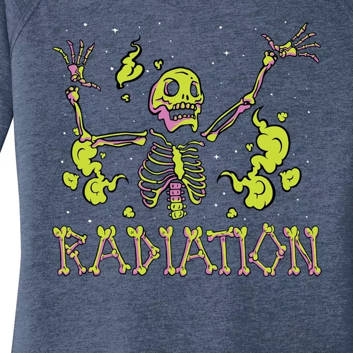 Radiation Skeleton Women's Perfect Tri Tunic Long Sleeve Shirt