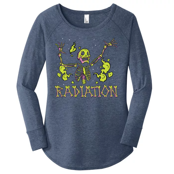 Radiation Skeleton Women's Perfect Tri Tunic Long Sleeve Shirt