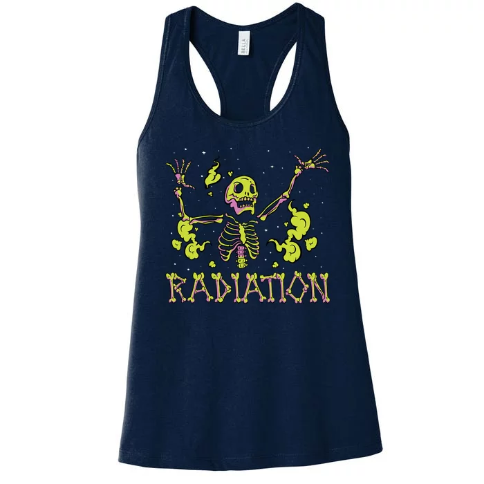 Radiation Skeleton Women's Racerback Tank