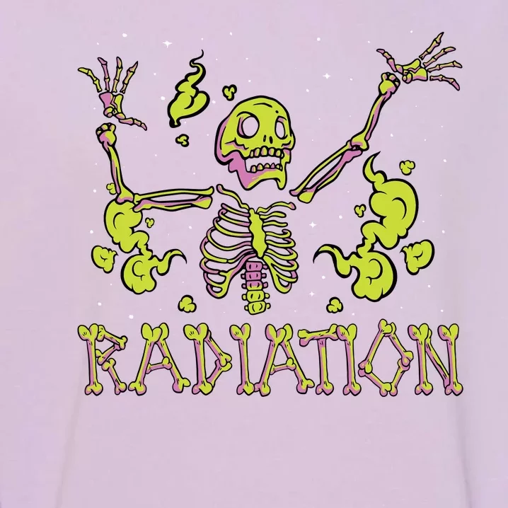 Radiation Skeleton Garment-Dyed Sweatshirt