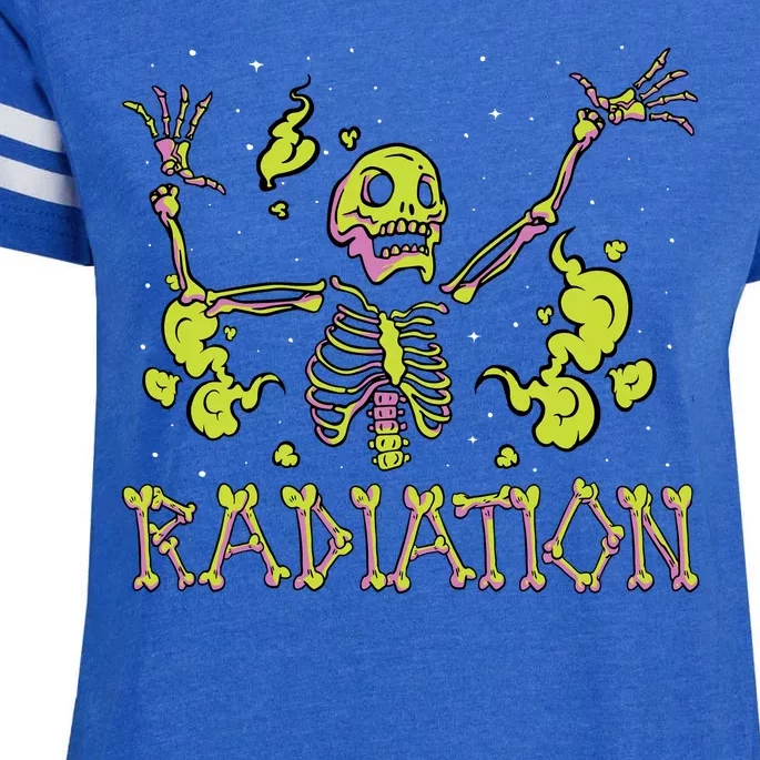 Radiation Skeleton Enza Ladies Jersey Football T-Shirt