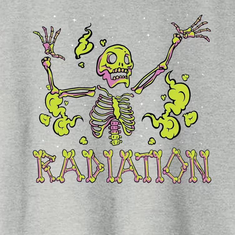 Radiation Skeleton Women's Crop Top Tee