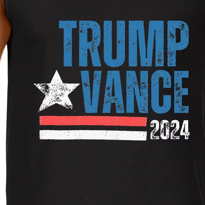 Retro Stripe 45 Trump Jd 2024 Vance Donald Trump 47 Gifts Comfort Colors® Tank Top