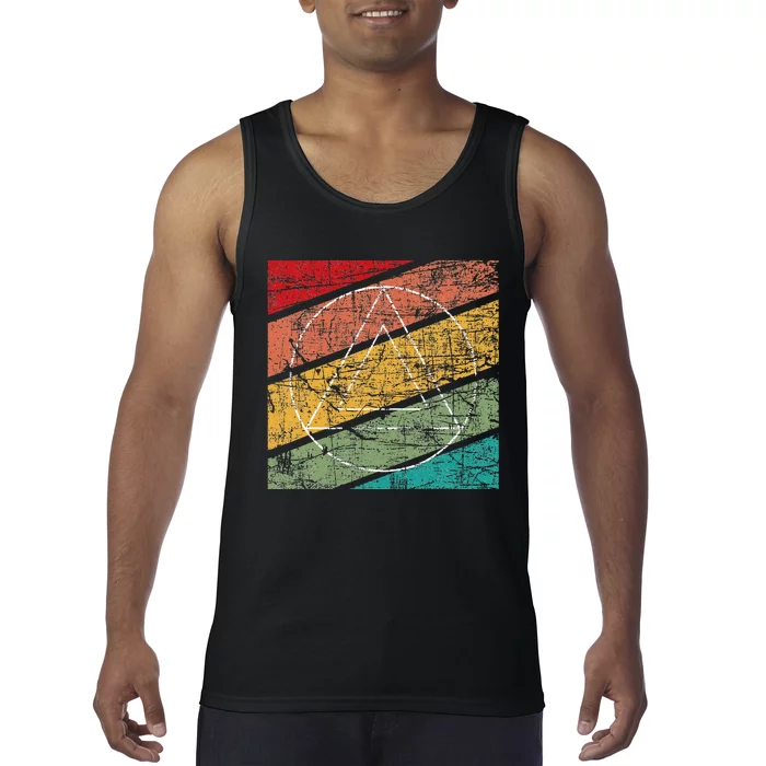 Retro Sobriety Anniversary Sober Aa Na Recovery Tank Top