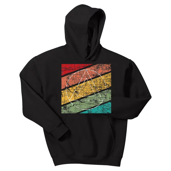 Retro Sobriety Anniversary Sober Aa Na Recovery Kids Hoodie