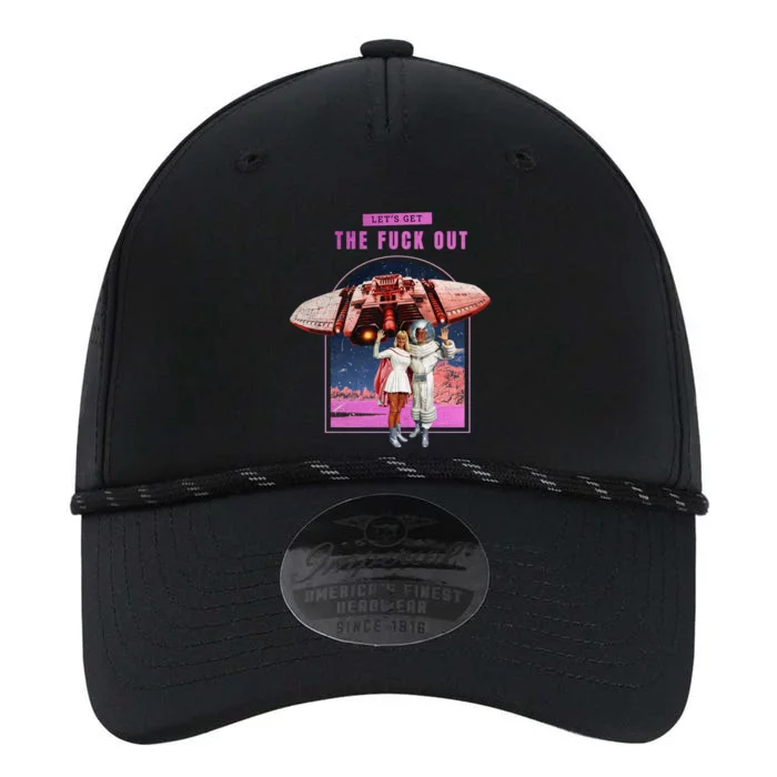 Retro Space Astronaut Couple Funny Performance The Dyno Cap