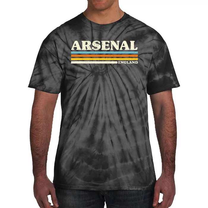 Retro Stripe Arsenal Tie-Dye T-Shirt