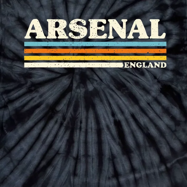 Retro Stripe Arsenal Tie-Dye T-Shirt