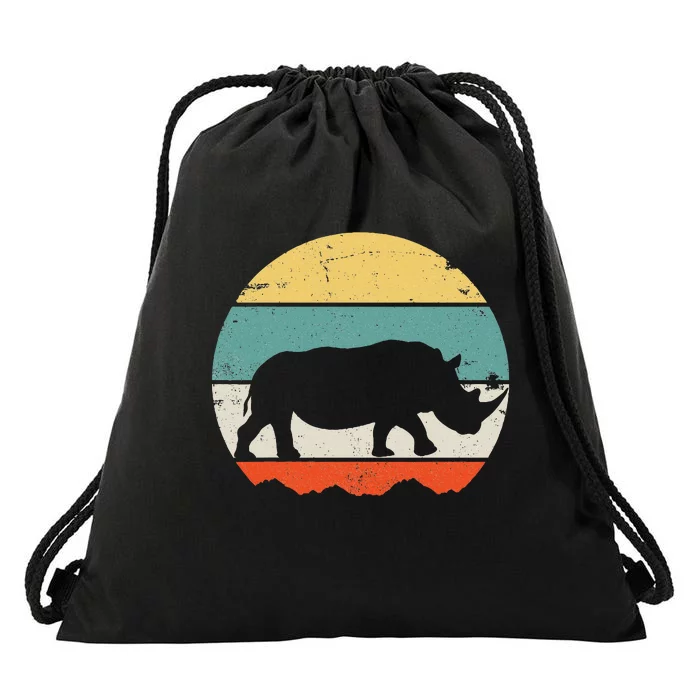 Rhino Safari Africa Namibia Kenya Tanzania Nationalpark Drawstring Bag